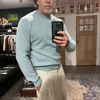 Afbeelding van Kris K L Dicaprio 100% Cashmere Ice Blue