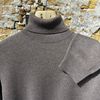 Afbeelding van Majestic Filatures Cashmere Long Sleeve Turtleneck Bison Brown 