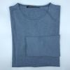 Afbeelding van Hannes Roether L/S Cotton Linnen Blue 