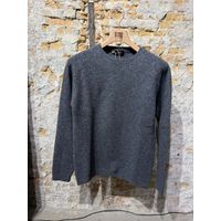 Kris K K Antonelli Round Neck Sweater Dark Grey