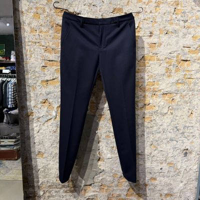 Foto van Dondup Sportissimo Luxe Wool Pantalon Midnight Navy