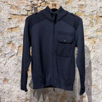 Hannes Roether Skipper Full-Zip Vest Navy Blue