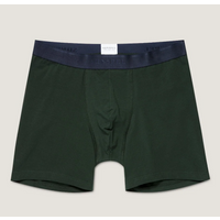 Sunspel Stretch Cotton Boxer Briefs Seaweed