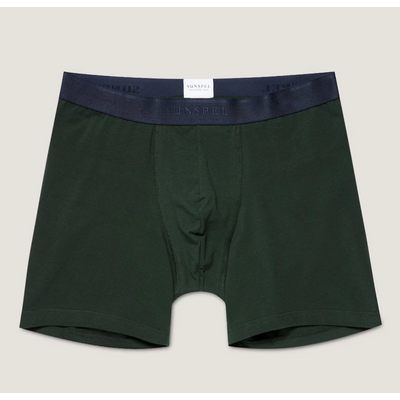 Foto van Sunspel Stretch Cotton Boxer Briefs Seaweed