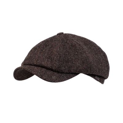 Foto van Amanda Christensen Newsboy Classic cap Dark Grey