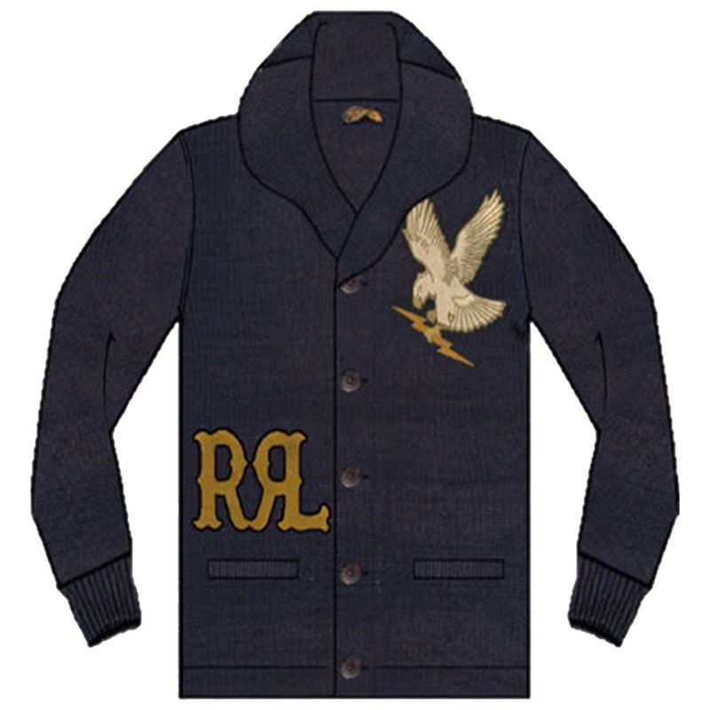 Ralph Lauren SHAWL CARD-LONG SLEEVE-CARDIGAN Ralph Lauren SHAWL CARD-LONG SLEEVE-CARDIGAN