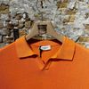Afbeelding van Piacenza Open Neck Polo Orange