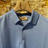 Afbeelding van Kris K S McQueen Silk Polo Ice Blue