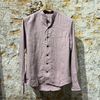 Afbeelding van Hannes Roether Relaxed Summer Linnen Shirt Old Pink