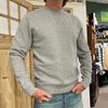Afbeelding van Sunspel Loopback Sweatshirt Grey Melange