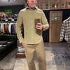 Afbeelding van Kris K Baby Rib Moss Green Shirt