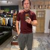 Afbeelding van Scaglione T-shirt Cot-Silk Bordeaux