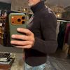 Afbeelding van Piacenza 1733 Virgin Wool Roll Neck Sweater Dark Oak