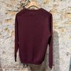 Afbeelding van Scaglione Round Neck Milano Stitch Bordeaux