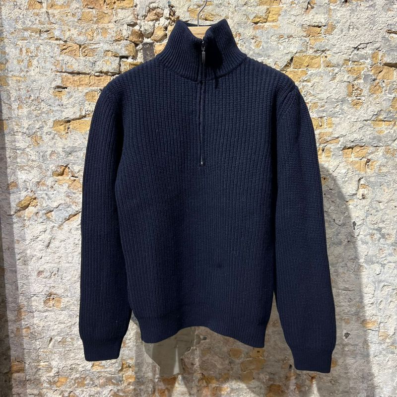 Alter Ego Cashmere Alto Zip Navy Alter Ego Cashmere Alto Zip Navy