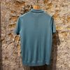Afbeelding van Kris K McQueen Silk Polo Turqoise