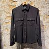 Afbeelding van Orian Overshirt Dark Brown Alkantara