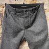 Afbeelding van Hannes Roether Bar Pants Wool Grey Black