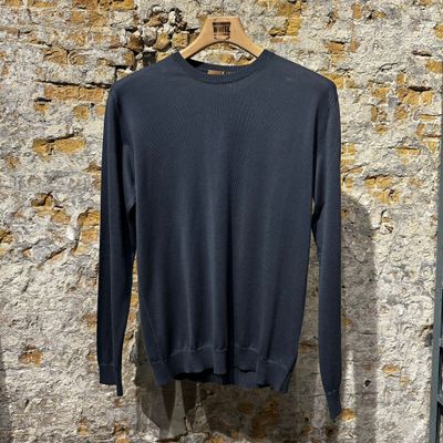 Foto van Kris K R Reynolds round neck Wash Navy
