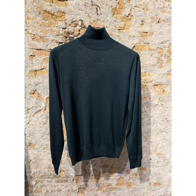 Foto van Piacenza Roll Neck Thin Merino British Racing Green