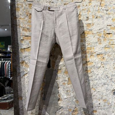 Foto van Windsor Casual Linnen Pantalon Sand
