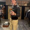 Afbeelding van Kris K K Antonelli Round Neck Sweater Dark Brown