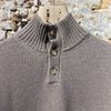 Afbeelding van Kris K Captains button Turtle sweat Sand