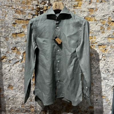 Foto van 100 Hands Soft Green Linnen Shirt