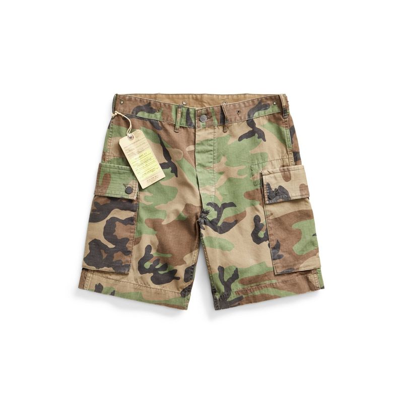 Ralph Lauren Double RL Camo Ripstop Cargo Short