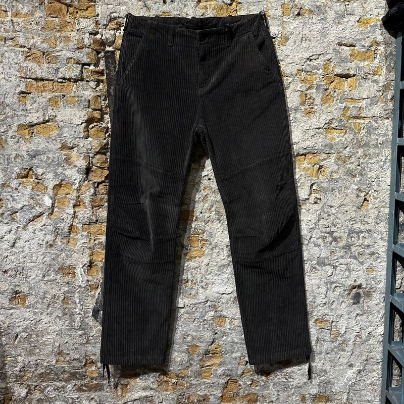 Ten C Corduroy Pants Dark Grey