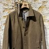 Afbeelding van Iimpermeabile Long Trench coat Wool lined Burned Olive 