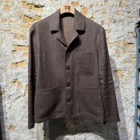 Piacenza Tweed Jacket Golden Brown