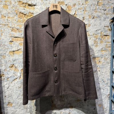 Foto van Piacenza Tweed Jacket Golden Brown