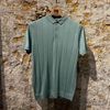 Afbeelding van Kris K D Hudson Striped Silk Polo Mint
