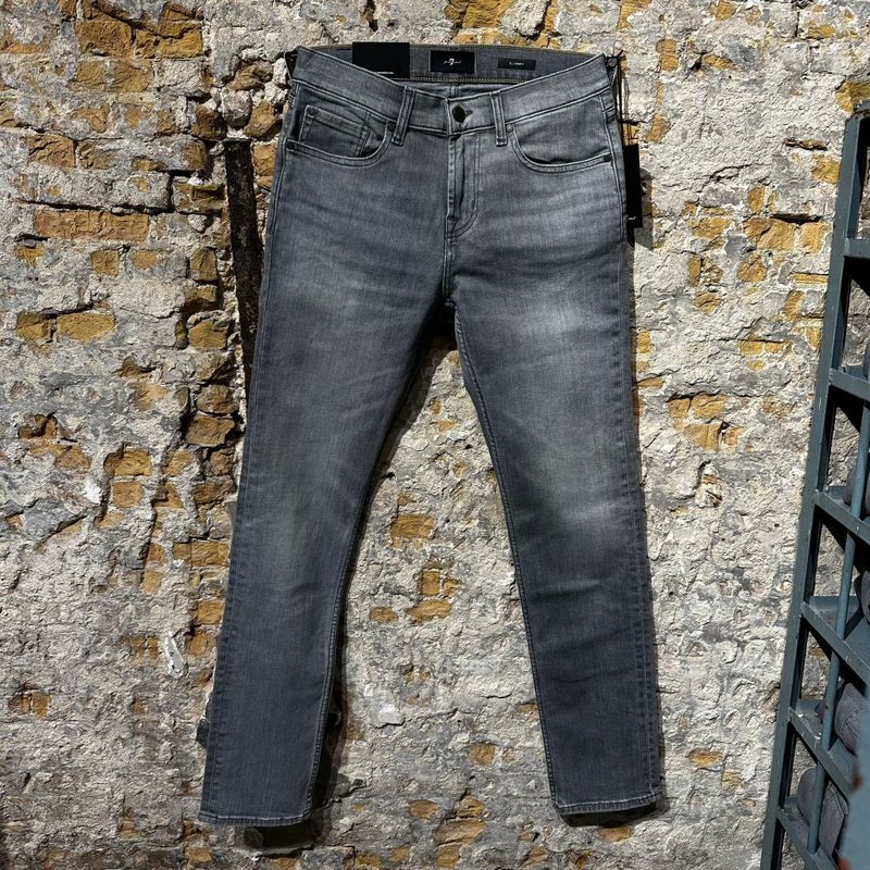 7 For All Mankind Luxe Performance Slimmy Light Grey 7 For All Mankind Luxe Performance Slimmy Light Grey