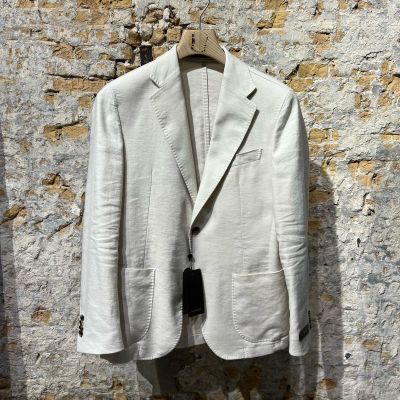 Windsor Summer Jacket Linnen Ecru  Foto van Windsor Summer Jacket Linnen Ecru