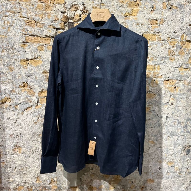 100 Hands Dark Navy Linnen