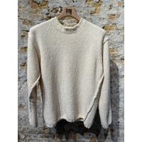 Ten C Oversized Summer Sweater Velvet Cream