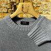 Afbeelding van Kris K J Law O neck Cashmere Knit Blue Haze