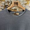 Afbeelding van Kris K D Craig Crew Linnen Neck T-Shirt Steel Grey