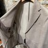 Afbeelding van Windsor Giorno Virgin Wool & Linnen Jacket Champagne taupe