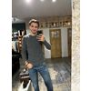 Afbeelding van Roberto Collina Round-neck Silk Cashmere Sweater Antraciet