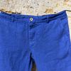 Afbeelding van Kris K Linnen Shorts Royal Blue 