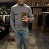Afbeelding van Piacenza Crewneck Merino Wool Silver