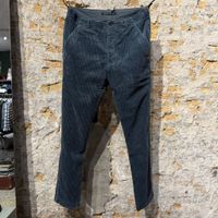 Hannes Roether Corduroy Sports Pants Steel Blue