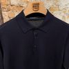 Afbeelding van A Trip In A Bag Knit L/S Polo Navy