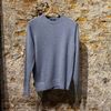 Afbeelding van Kris K J Law O neck Cashmere Knit Blue Haze