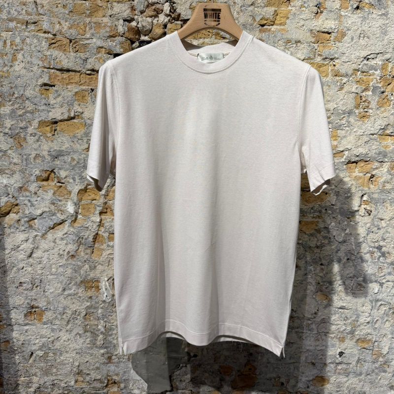 Della Ciana Ice cotton T-shirt Cream