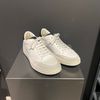 Afbeelding van Officine Creative White Leather and Suede Low Top Sneakers