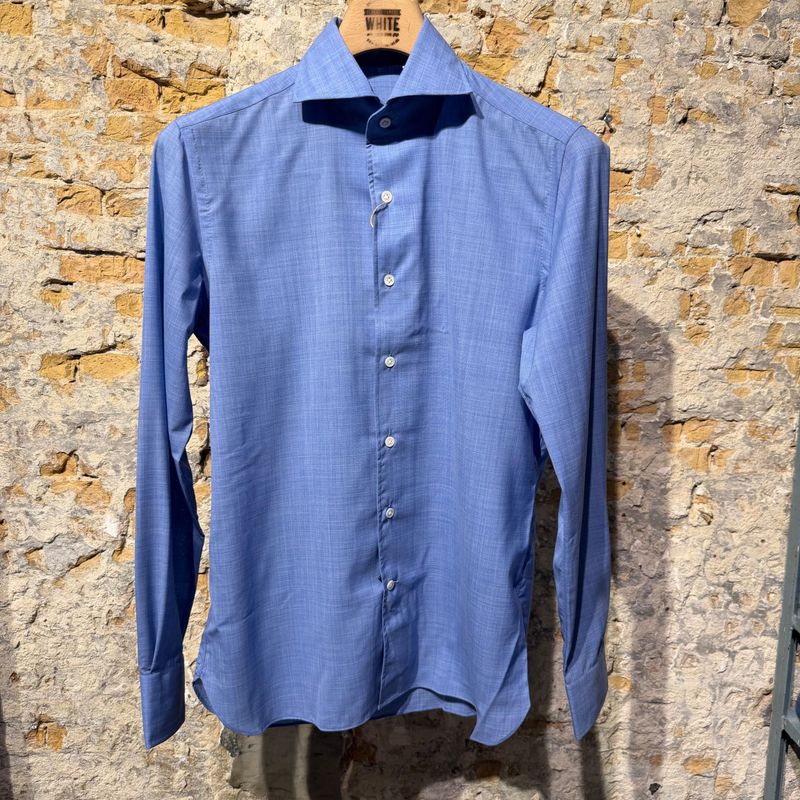 100 Hands Textured Shirt Sky Blue 